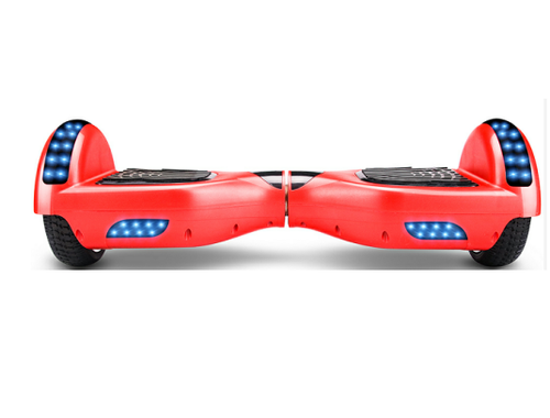 6.5 Inch Plum Hoverboard (Red) With LED Strip